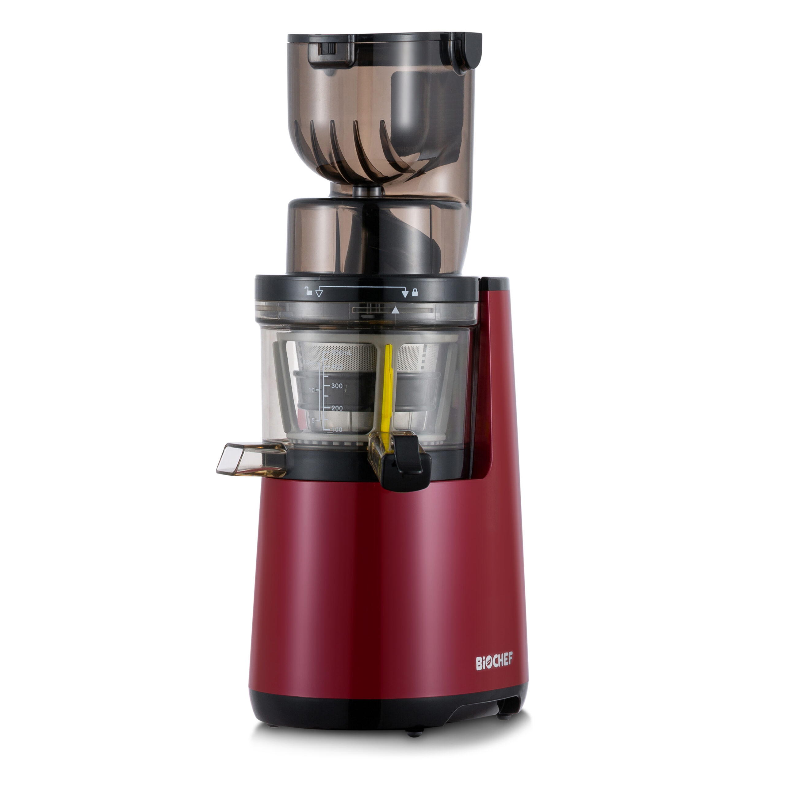 Extractor De Zumos Biochef Atlas Whole Slow Juicer Pro - Burdeos con