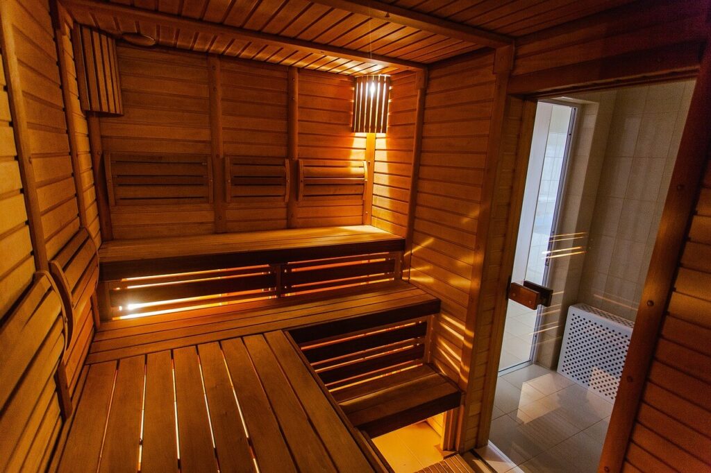 Sauna Indoor Gesund und fit leben